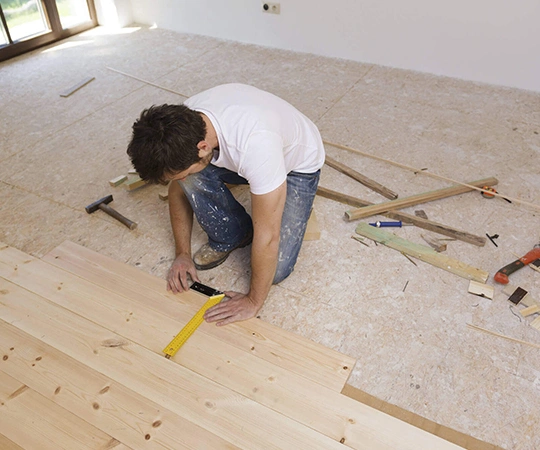 Engineered Hardwood Floor Installation