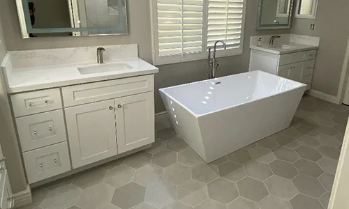 Bathroom Flooring installation